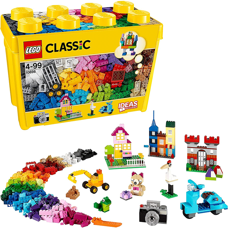 LEGO caja grande ladrillos de construcciÃ³n